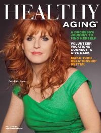 Healthy Aging Magazine Sarah Ferguson cover